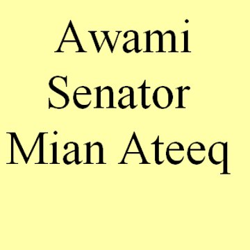 Awami Senator
