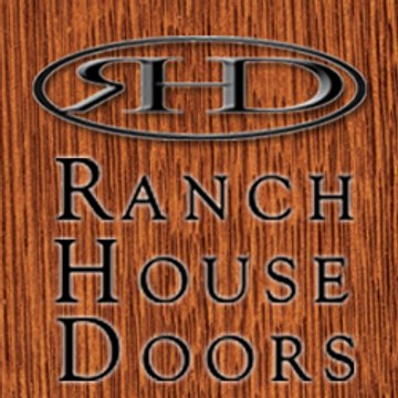 Faux wood garage doors