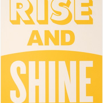 Rise and Shine