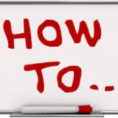 HOW TO