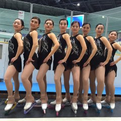 Pleasures Bright Japan synchronized skating