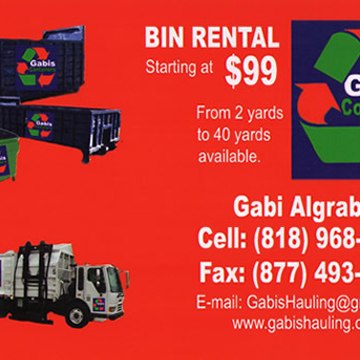 Gabis Hauling North Hollywood