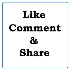 Like Comment & Share