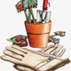 jardinage sur balcon et radio dx