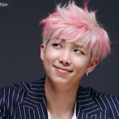 Pink Fluffy Namjoon