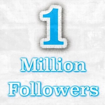 1,000,000 FOLLOWERS
