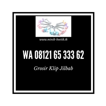 Grosir Klip Jilbab Minik Boetik