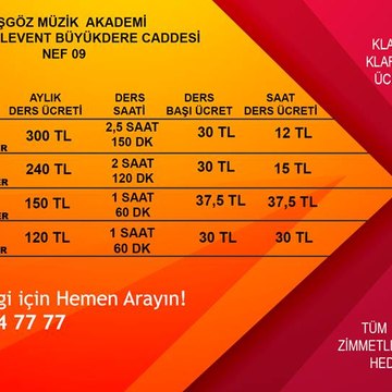klarnet dersi