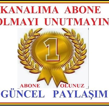 GÜNCEL PAYLAŞIM