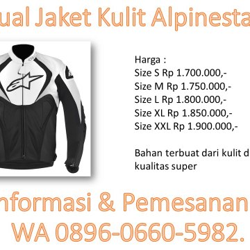 WA 0896-0660-5982 | Toko Jaket Kulit Alpinestar
