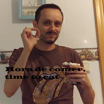 time to eat hora de comer,