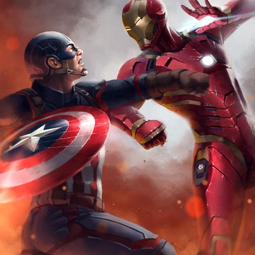 Super Heroes Fight!!