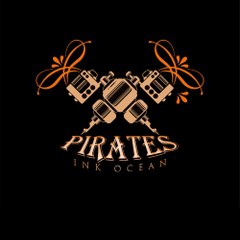 Pirates Ink ocean
