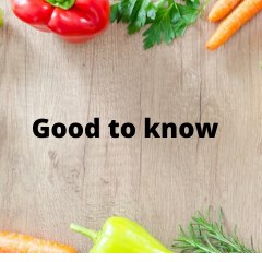 Good to know