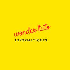 WONDER TUTO