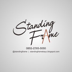 Supplier Standing Frame Kayu +62 852-2765-5050
