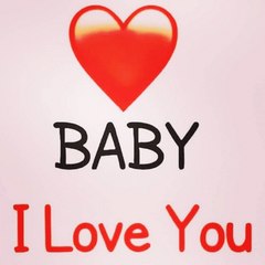 Love is love. I love you, baby.