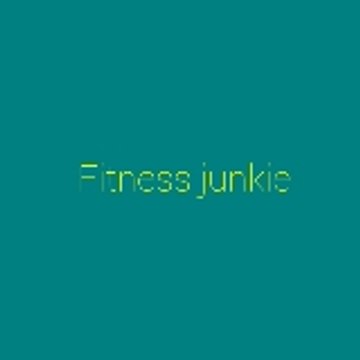 Fitness junkie