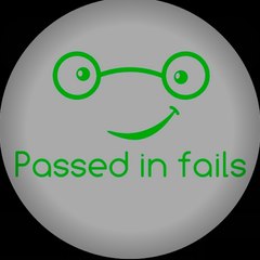 Passed in fails