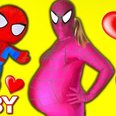 pink spidergirl pregnant