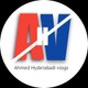 Ahmed Hyderabadi vlogs
