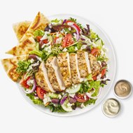 Delicious food with Sarah