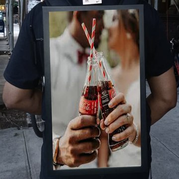 Ad Man Walking