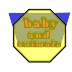 Baby and animals world
