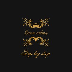 Learn coding step by step