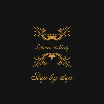 Learn coding step by step