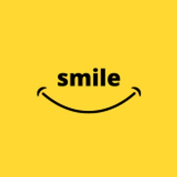 It's time to smile