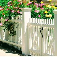 White picket fence