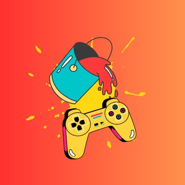 Gamer Animation and Gameplay