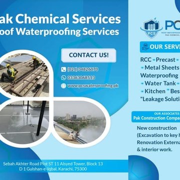 Pak Chemical Services Roof Waterproofing
