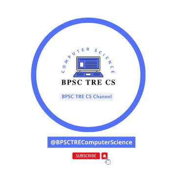 BPSC TRE COMPUTER SCIENCE
