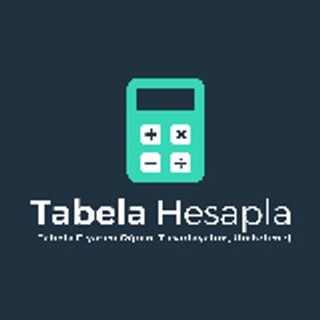 TabelaHesapla.com - Tabelacı