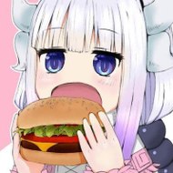 Anime Girls Eating Burgers