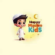happy muslim kids