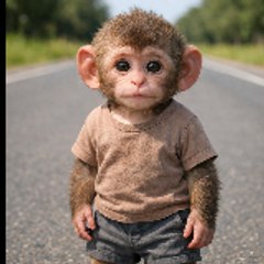 The Unlucky Baby Monkey