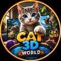 Cat 3D word