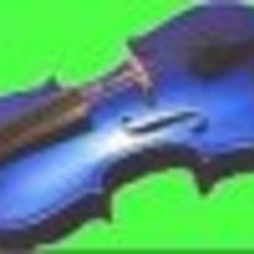 Violon bleu
