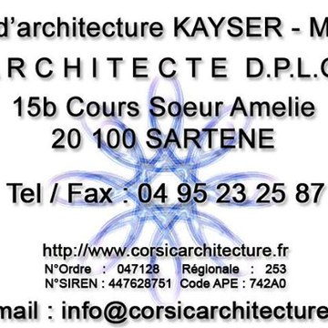 Architecte en Corse