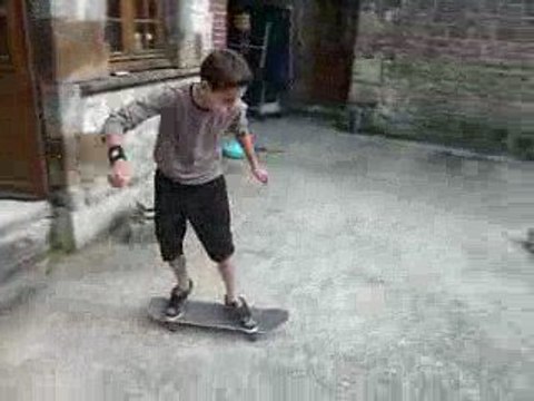 ollie sur deux marches