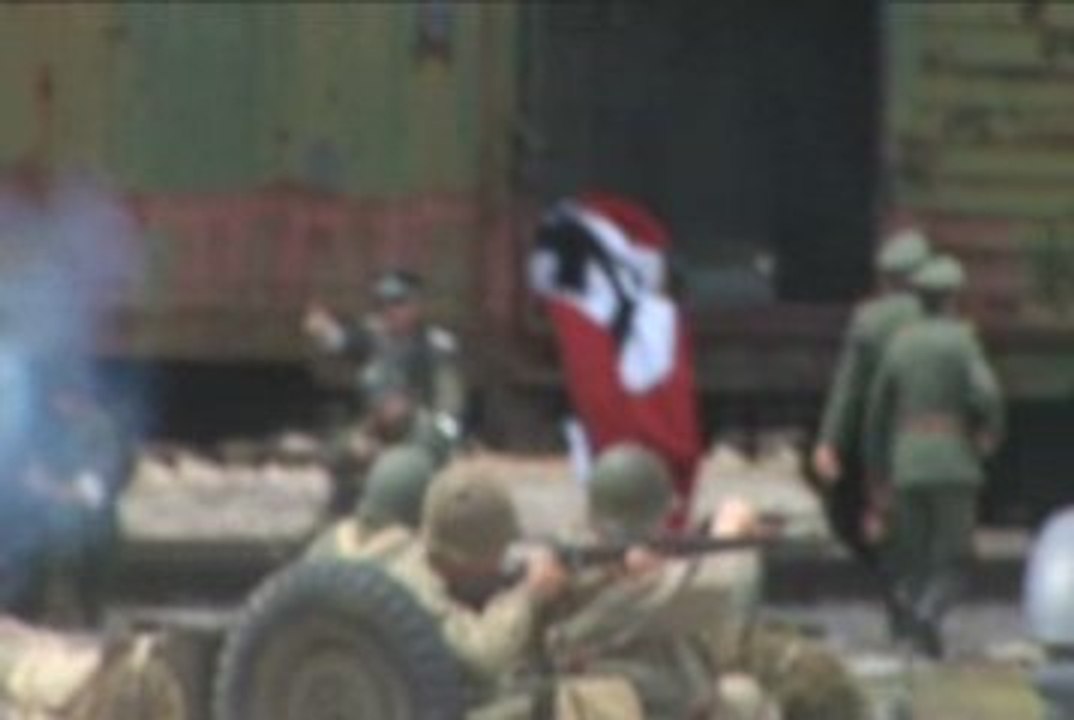 WW2 Reenactment Hoosier Valley Railroad Museum Trailer 1