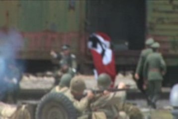 WW2 Reenactment Hoosier Valley Railroad Museum Trailer 1