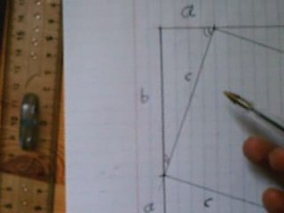 démonstratrion du théoréme de pythagore