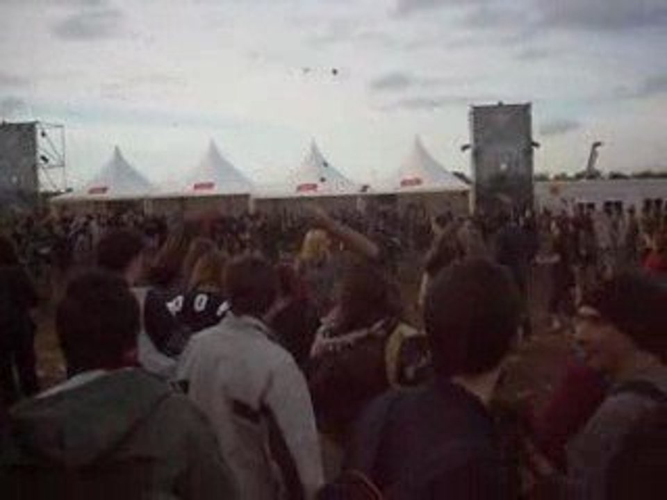 Hellfest 2007 bataille de boue