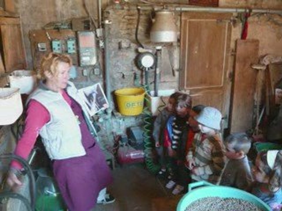 Sortie à la ferme des moyennes sections 2008-2009