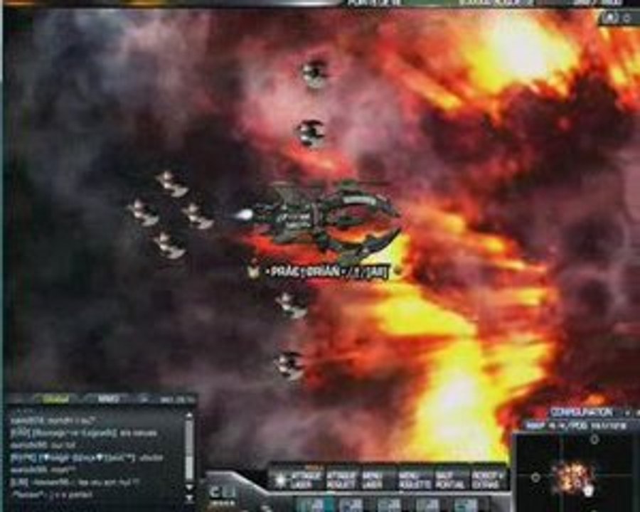 DarkOrbit - Battle du 24/06/2009 - MMO vs VRU et EIC