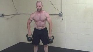 Boxing/MMA Kettlebell Conditioning Exercise.